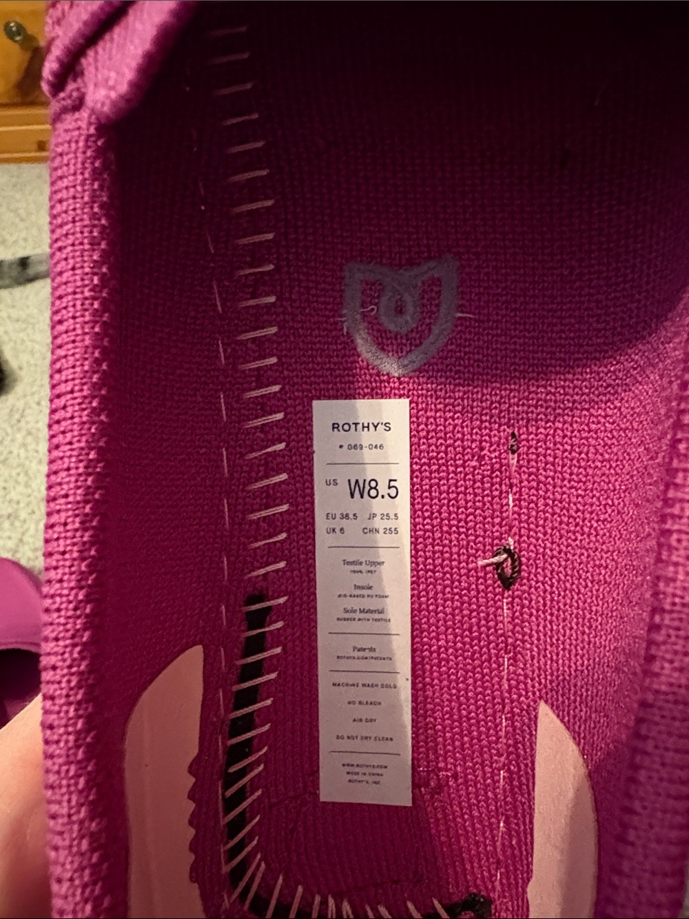 Rothy’s Driver Loafers in Purple/Magenta size 8.5 - Picture 5 of 5